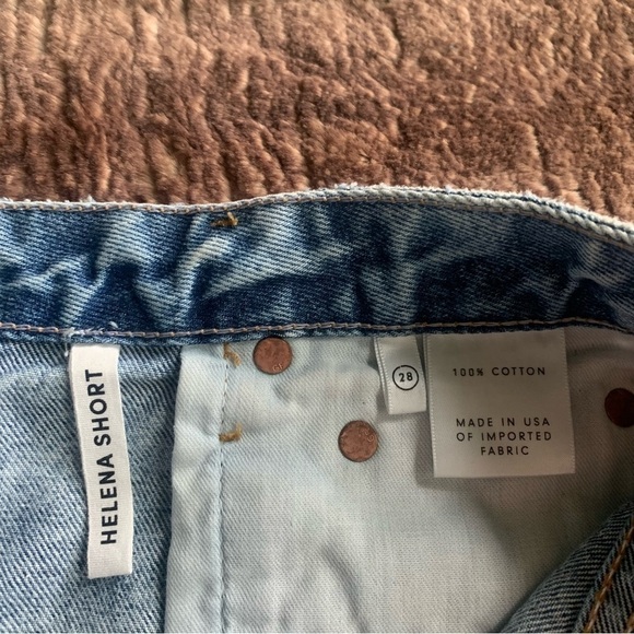 GRLFRND Helena Ripped Denim Shorts Acetone - Picture 8 of 9